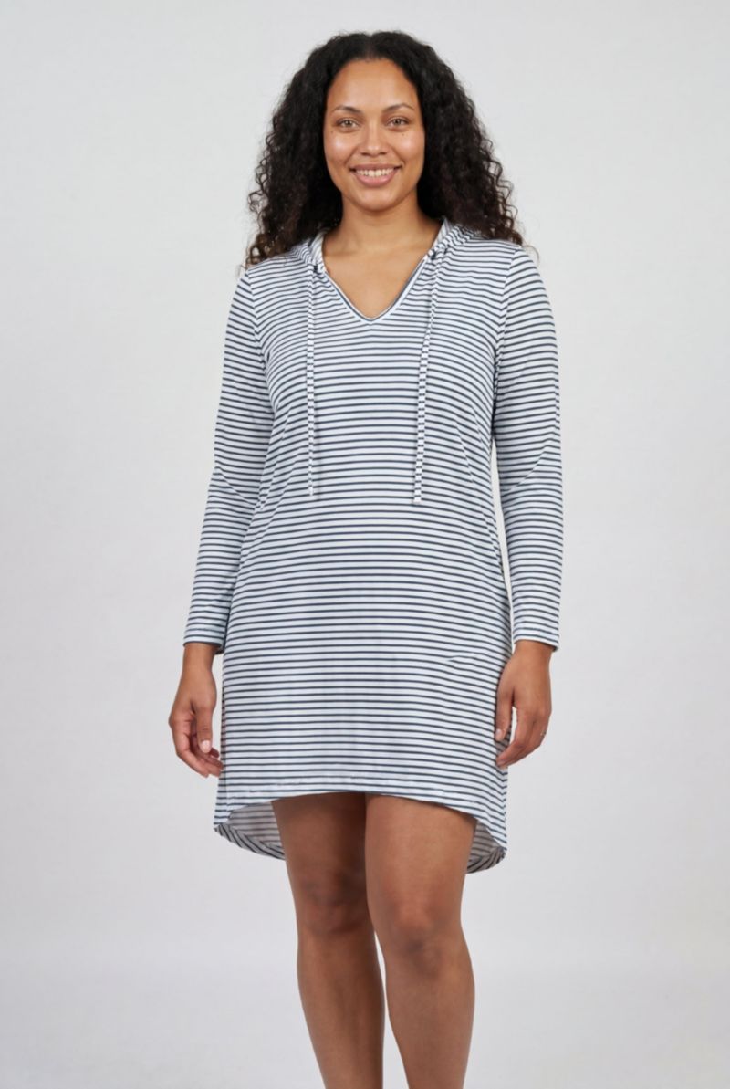 Women's Pack and Go Wrinkle-Resistant Cover Up Hoodie Dress