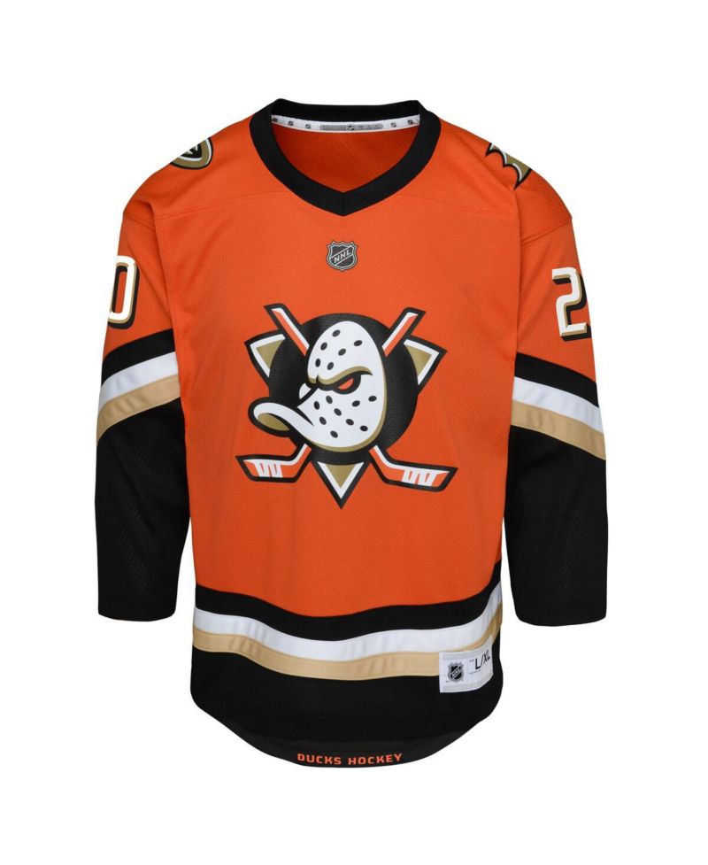 Big Boys and Girls Chris Kreider Orange Anaheim Ducks Home Replica Jersey