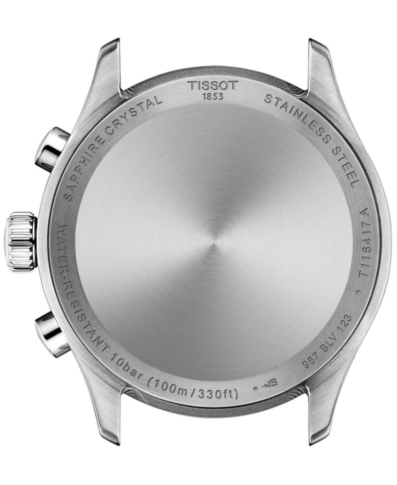 Men's Round Silver Stainless Steel Watch 42mm