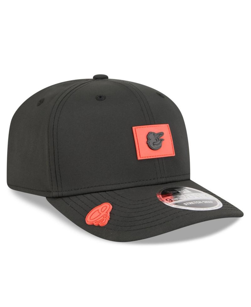 Men's Black Baltimore Orioles 2026 Clubhouse 9SEVENTY Adjustable Hat