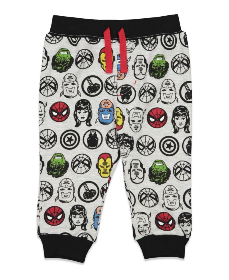 Baby Boys (0M-24M) Hulk Panther Captain America 2 Pack Pants