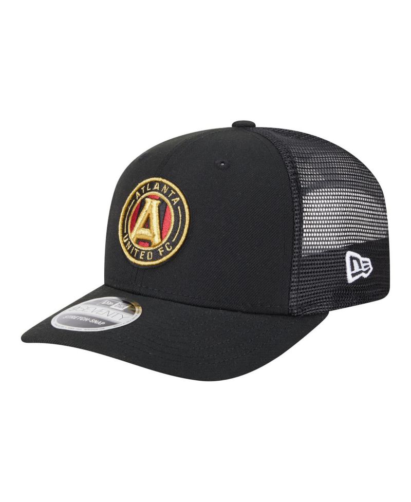 Men's Black Atlanta United FC Jersey Hook 9SEVENTY Adjustable Hat