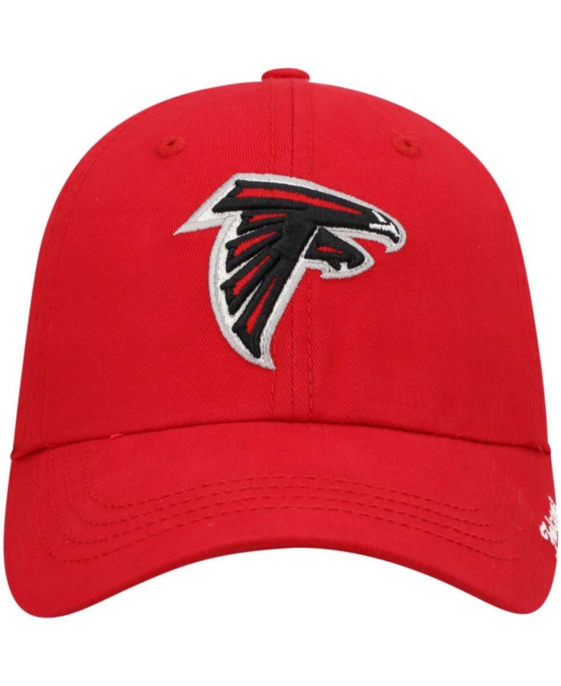 Women's Red Atlanta Falcons Miata Clean Up Secondary Adjustable Hat