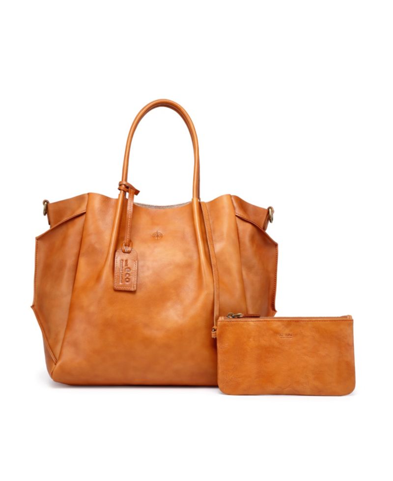 Sprout Land Extra-Large Leather Tote Bag