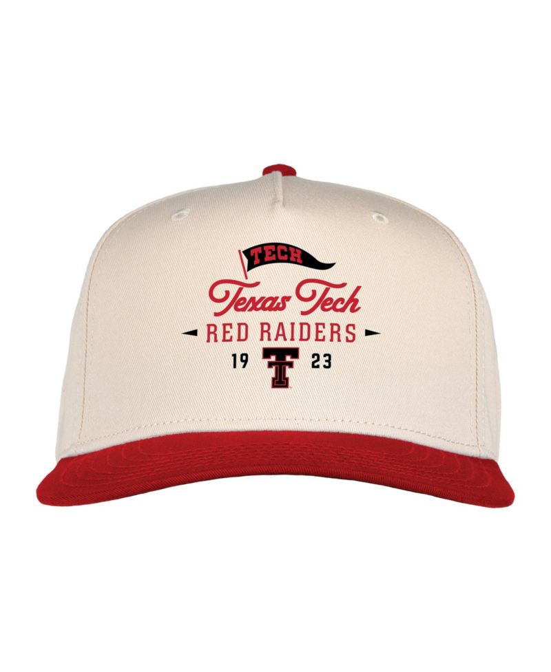 Men's and Women's Cream Texas Tech Red Raiders The 1995 Adjustable Hat
