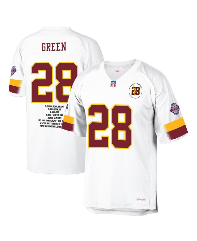 Men's White Darrell Green Washington Commanders Fashion Jersey