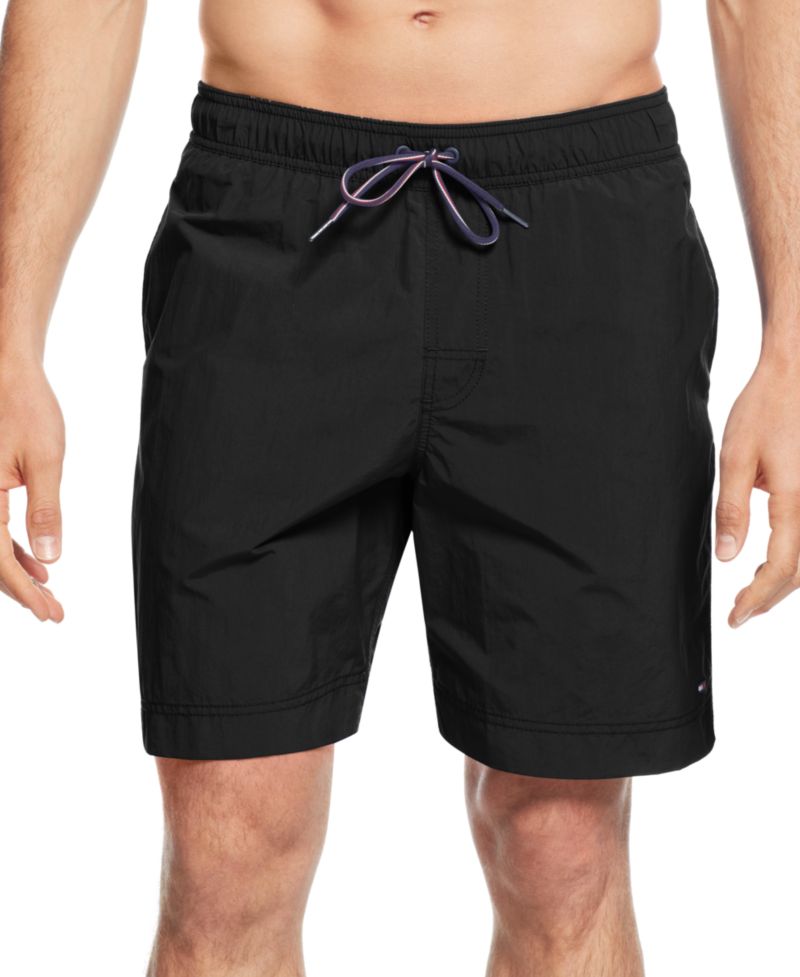 Men's Big & Tall 9.5" Solid Swim Trunks
