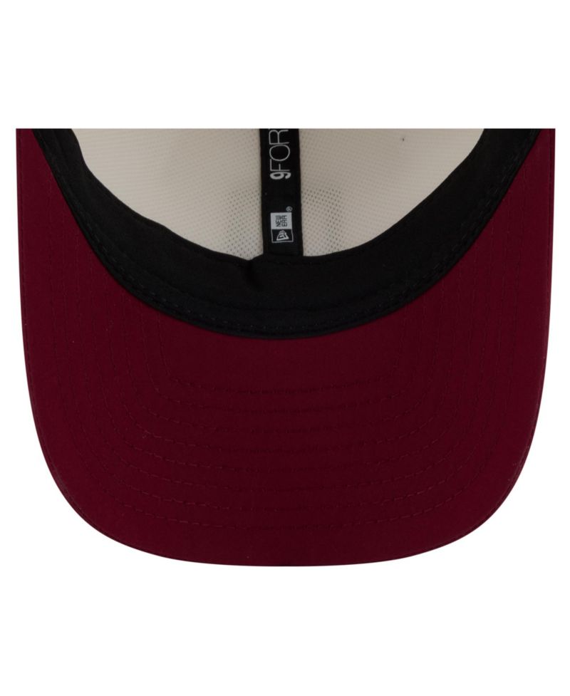 Men's Cream/Burgundy Washington Commanders 2026 NFL Training Camp 9FORTY Adjustable Hat