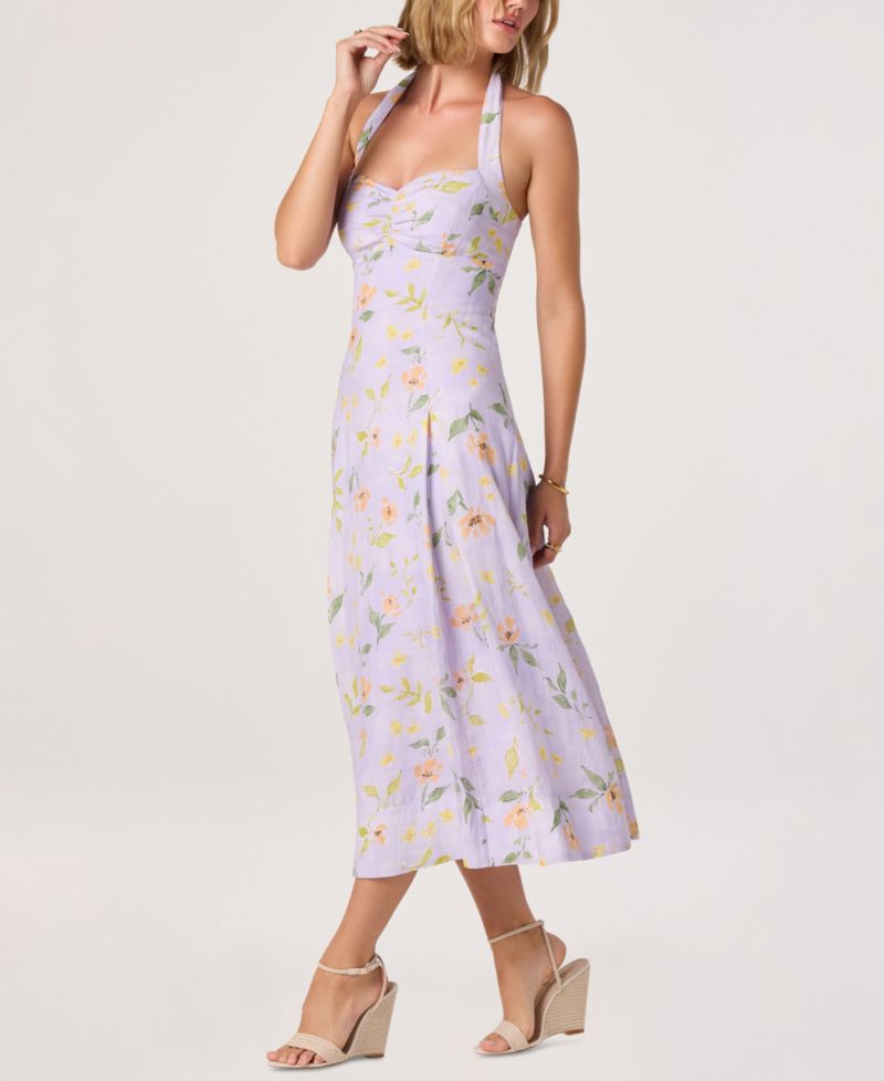 Women's Sweetheart Halter Neck Dress