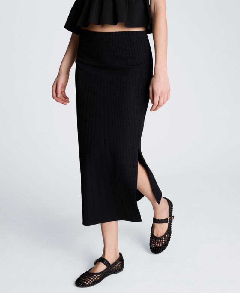 Women's Pull-On Midi Skirt