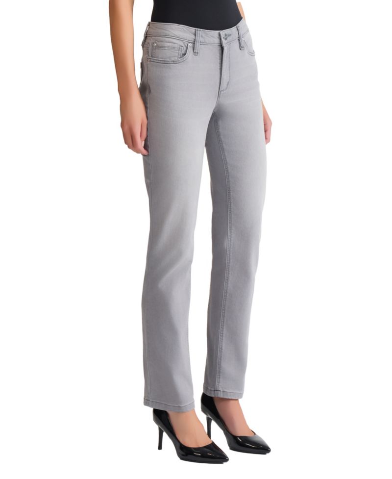Women's Lexington Mid Rise Straight Leg Denim Jeans