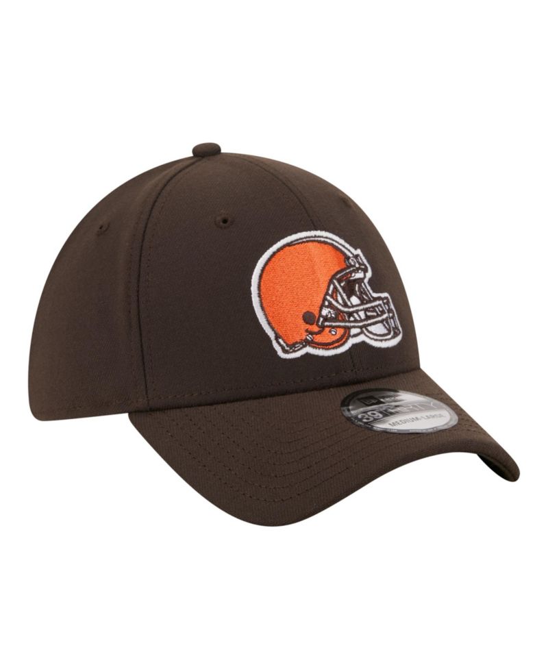 Men's Brown Cleveland Browns Core Team 39THIRTY Flex Hat