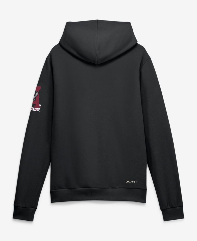 Men's Black Alabama Crimson Tide 2026 Sideline Standard Issue Dri-FIT Hoodie