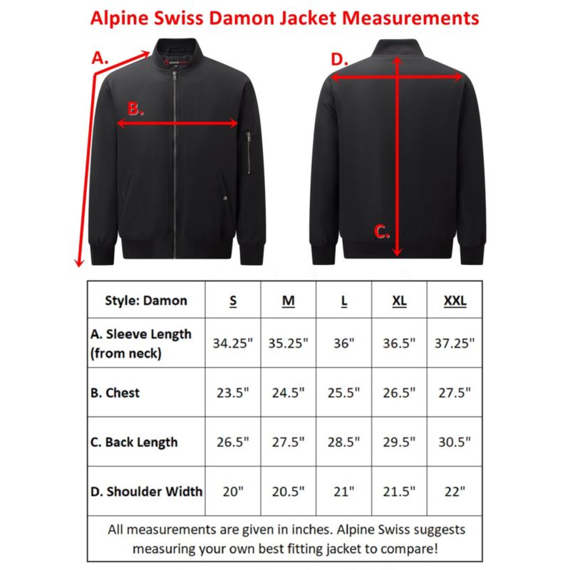 Men's Damon Bomber Jacket | Warm Quilted Flight Jacket with Pockets – Stylish Windbreaker for Casual & Layering | Versatile Outerwear