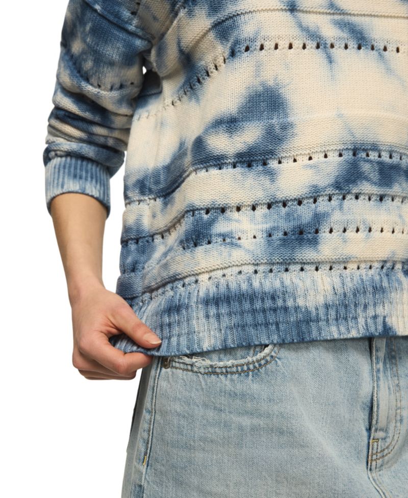 Women's Beachy Tie-Dye Crewneck Sweater