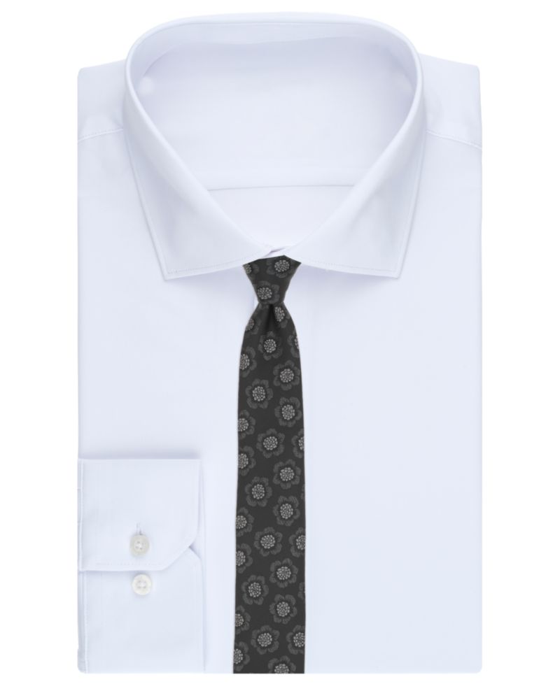 Men's Remi Floral Skinny Tie