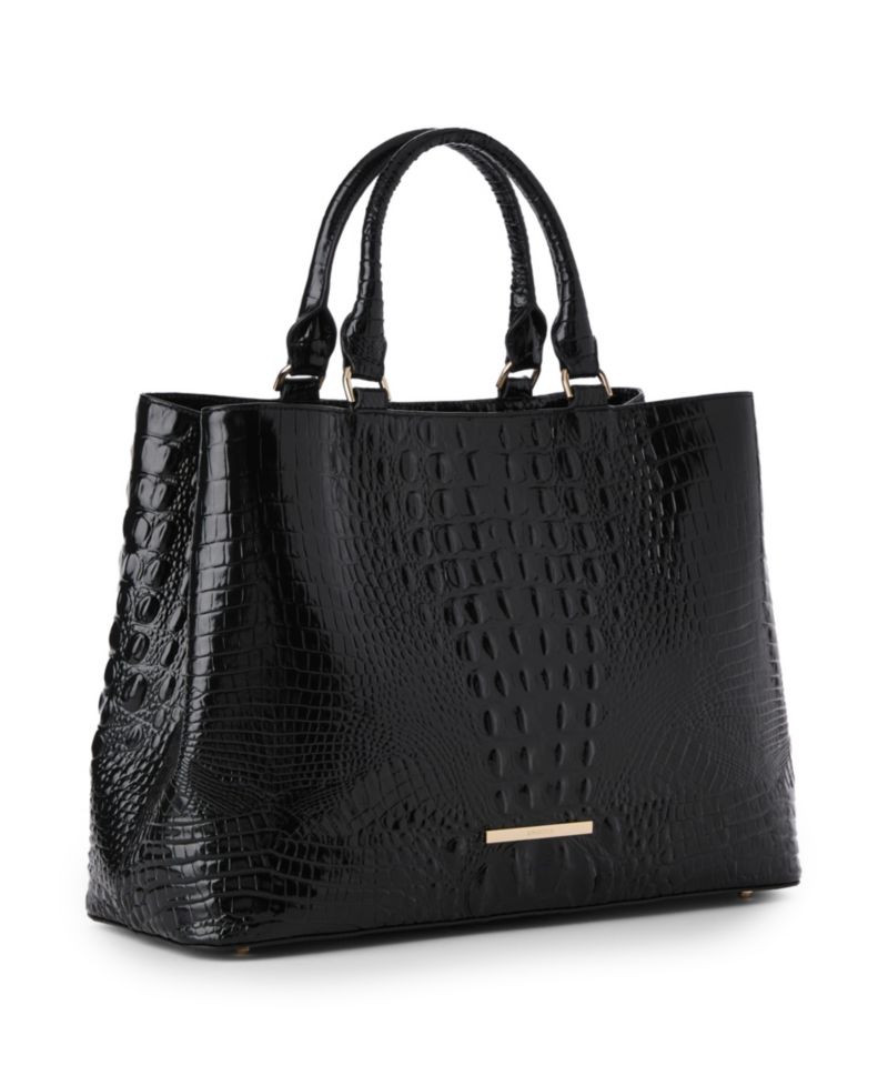 Denise Extra-Large Leather Carryall Satchel Bag