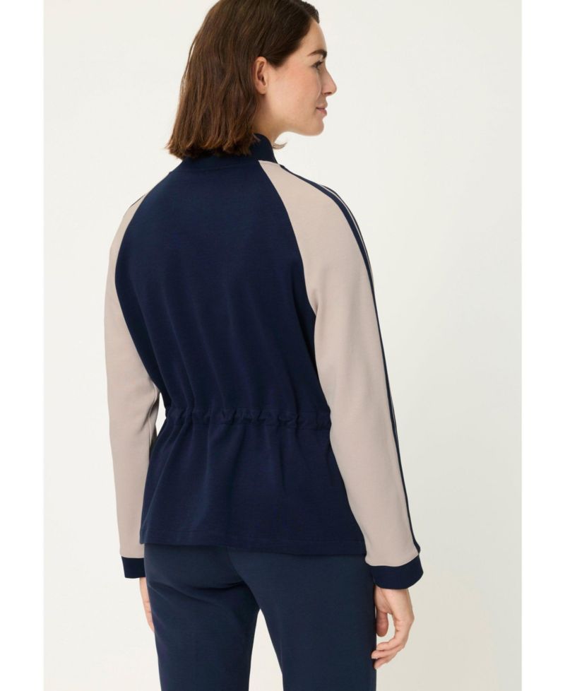 Women's Jersey Knit Zip Front Jacket
