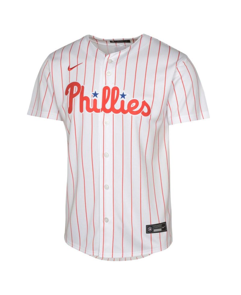 Big Boys and Girls White Philadelphia Phillies Home Blank Limited Jersey