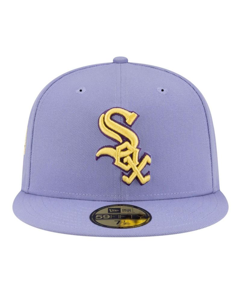 Men's Light Purple Chicago White Sox Lavender Bloom 59FIFTY Fitted Hat