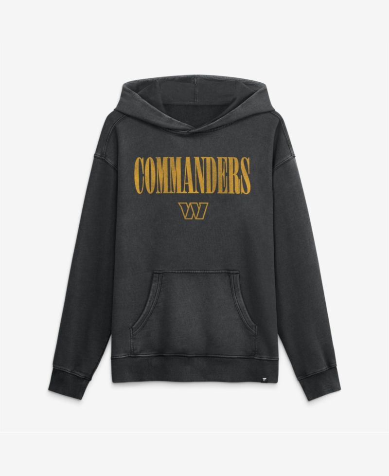 Men's Black Washington Commanders Relaxed Intense Rivalry French Terry Hoodie