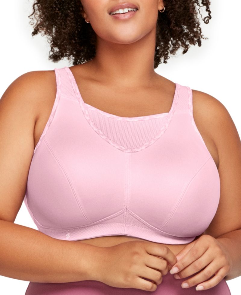 Women's Plus Size Sport No-Bounce Camisole Bra 1066