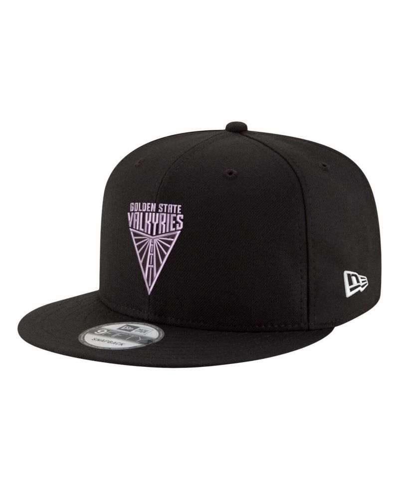 Men's and Women's Eclipse Black Golden State Valkyries Logo 9FIFTY Snapback Hat