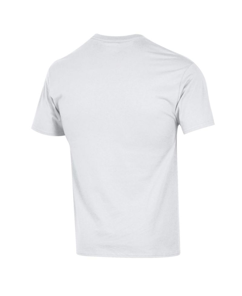 Men's White Texas Longhorns vs. Oklahoma Sooners Red River Rivalry Golden Hat Match Up T-Shirt