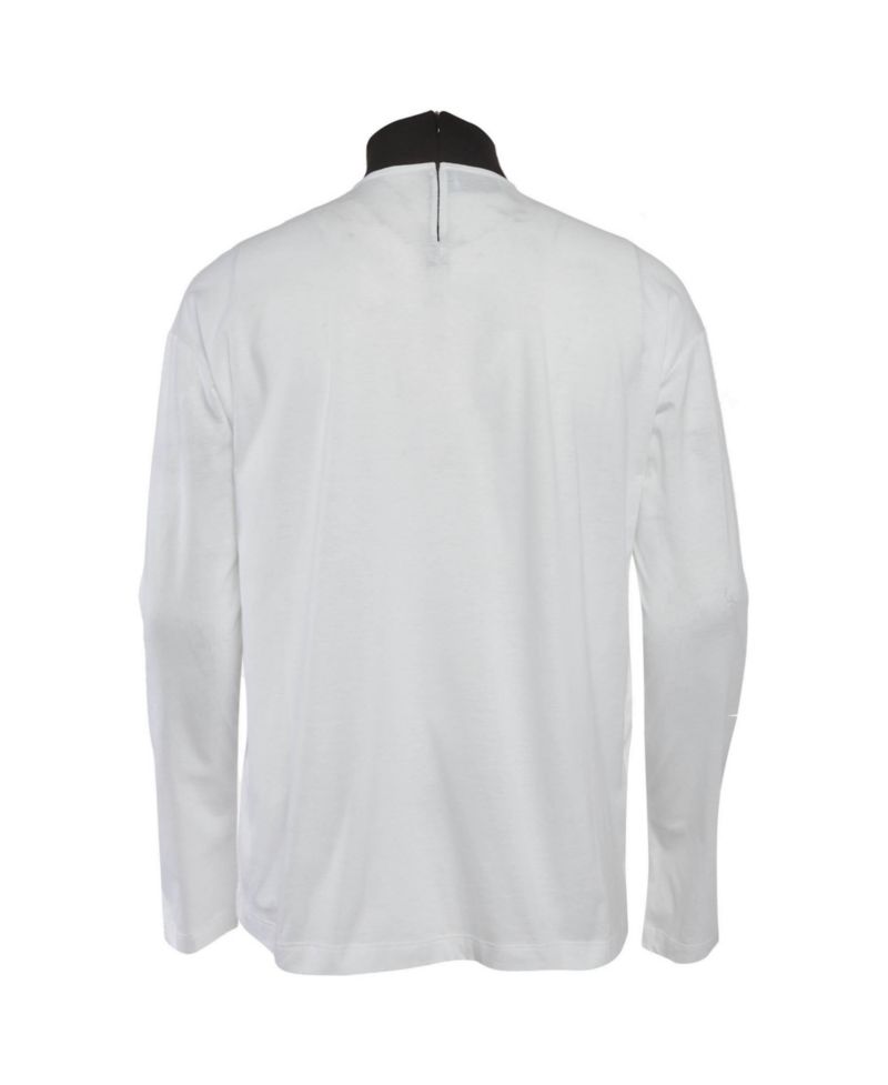 Women's Jersey Logo Mock Neck Long-Sleeve T-Shirt