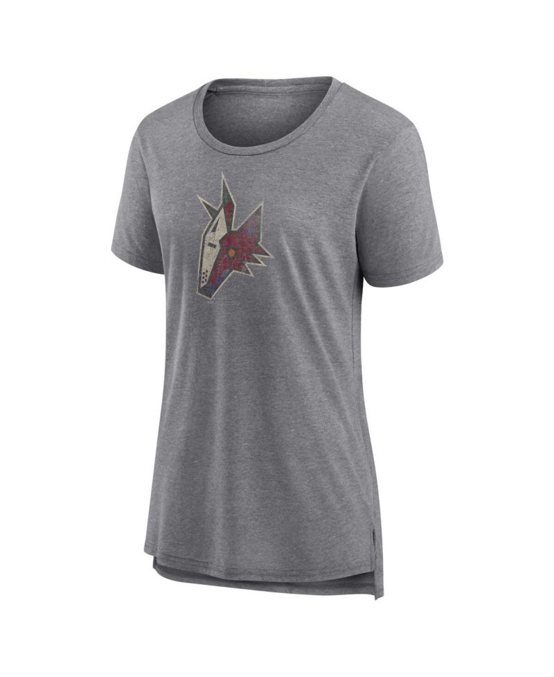 Women's Heather Gray Arizona Coyotes Special Edition 2.0 Modern T-Shirt