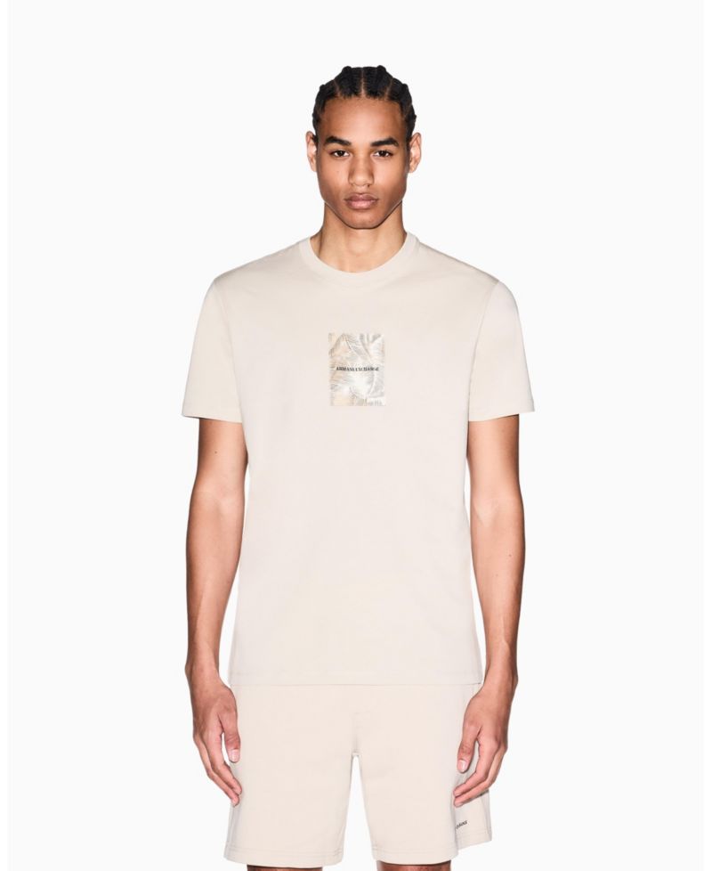 Men's IBIZA X Leaf Box Print T-Shirt