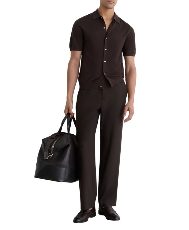 Men's Drayton Button Through Merino Shirt