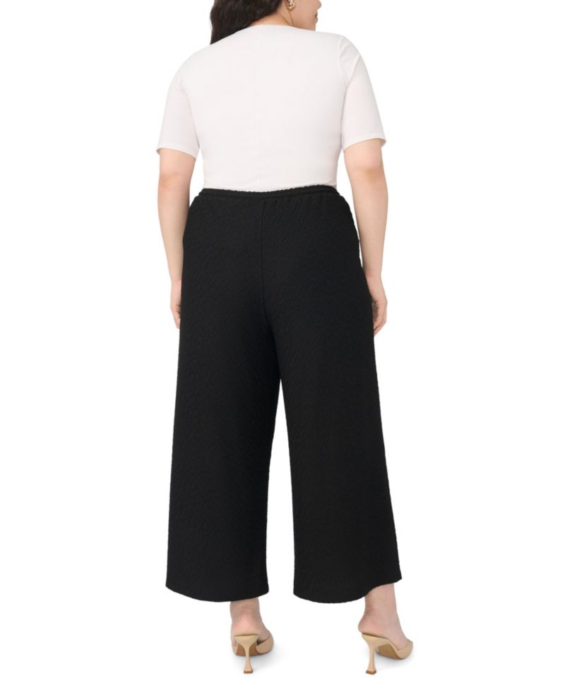 Plus Size Mid-Rise Pull-On Pants