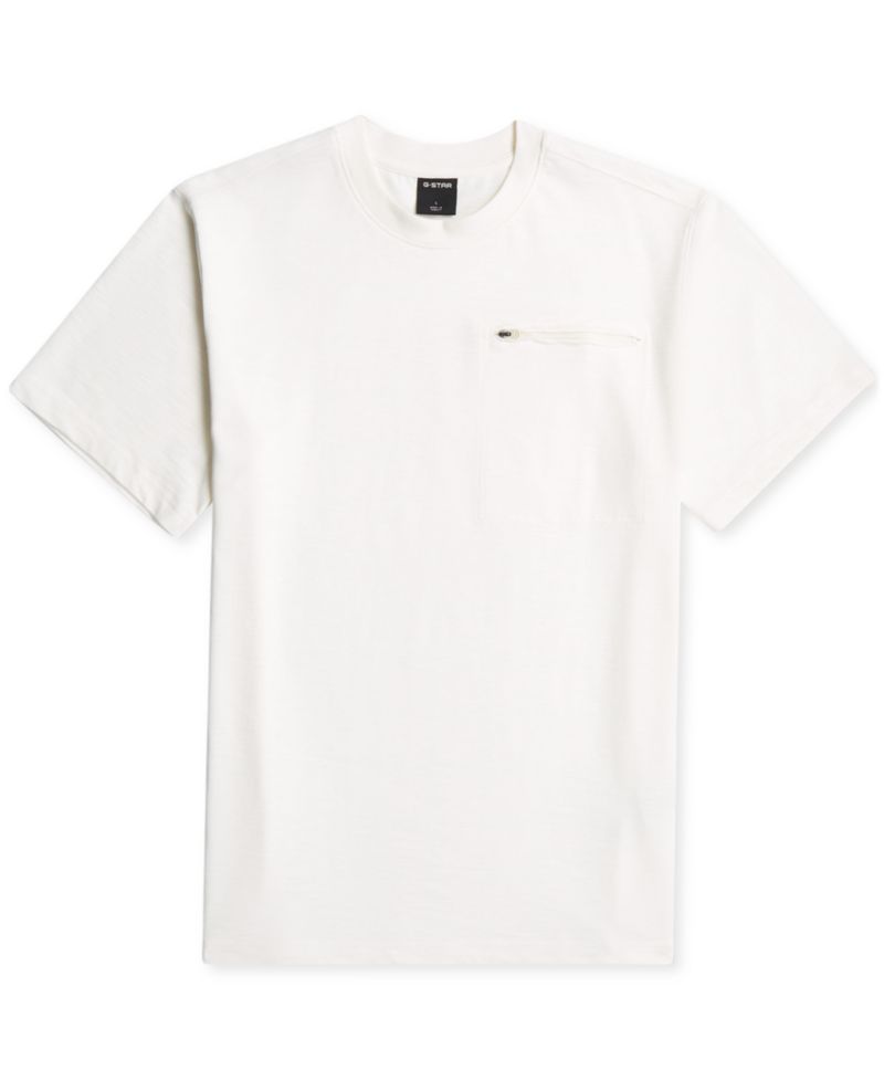 Men's Crewneck Zip Pocket T-Shirt