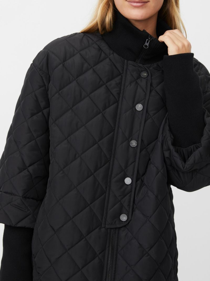 Women's Talvire High Neck Long Sleeve Coat