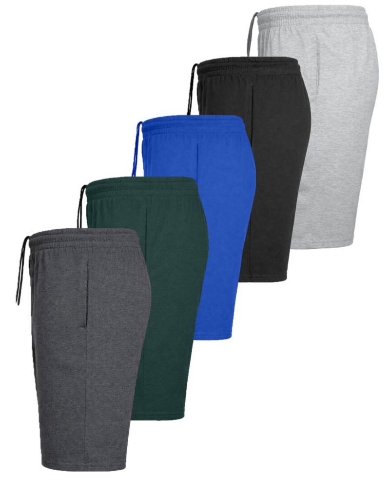Men's 8.5" Regular-Fit Shorts, 5-Pack