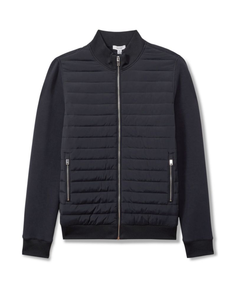 Men's Freddie Hybrid Quilt and Interlock Zip Jacket