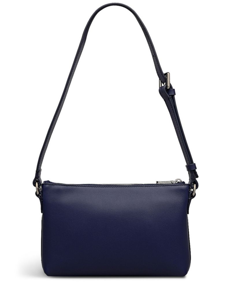 Pockets Mini Ziptop Shoulder Bag