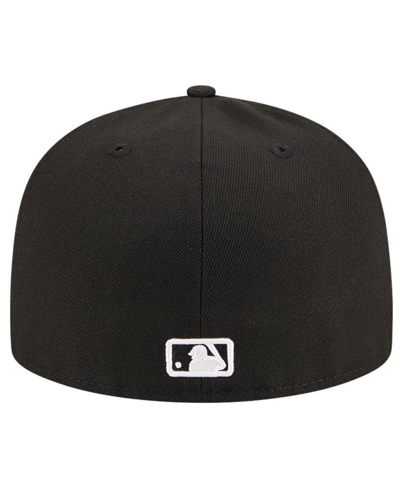 Men's Black Detroit Tigers Logo 59FIFTY Fitted Hat