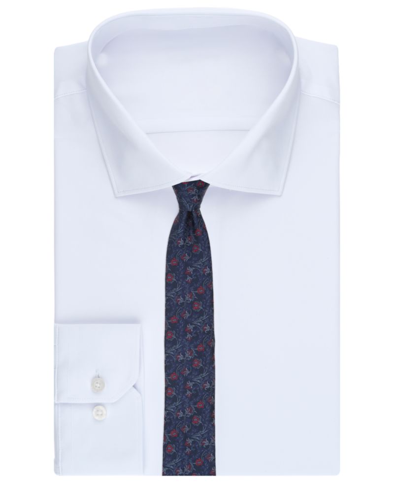 Men's Aster Floral Pattern Tie