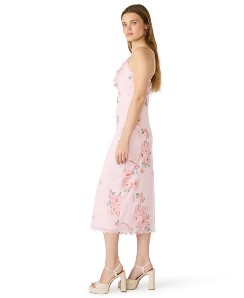 Women's Juliany Floral Printed Mesh Dress