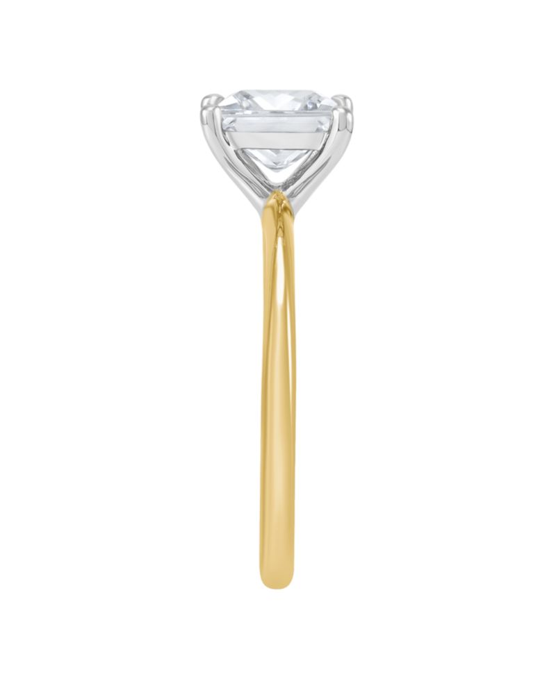 IGI Certified Lab Grown Diamond Solitaire Engagement Ring (2 ct. t.w.) in 14k White Gold or 14k Two Tone Gold