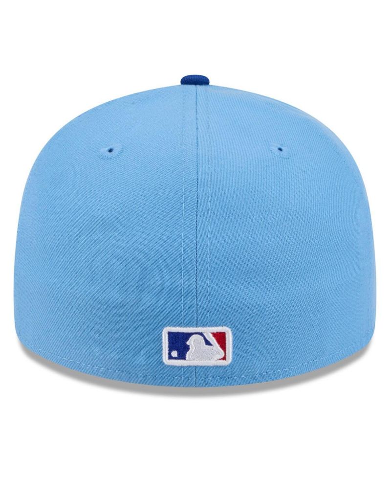 Men's Light Blue/Royal Chicago Cubs 2026 Spring Training Low Profile 59FIFTY Fitted Hat