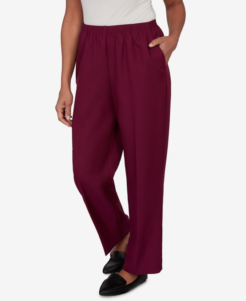 Women's Colored Classic Pull-On Pants