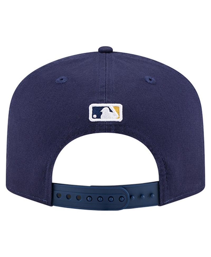 Men's Navy Milwaukee Brewers Team 19TWENTY Adjustable Hat