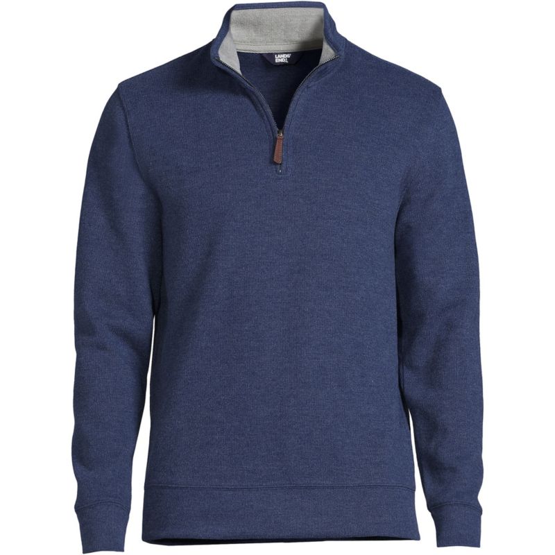 Men's Bedford Rib Quarter Zip Sweater