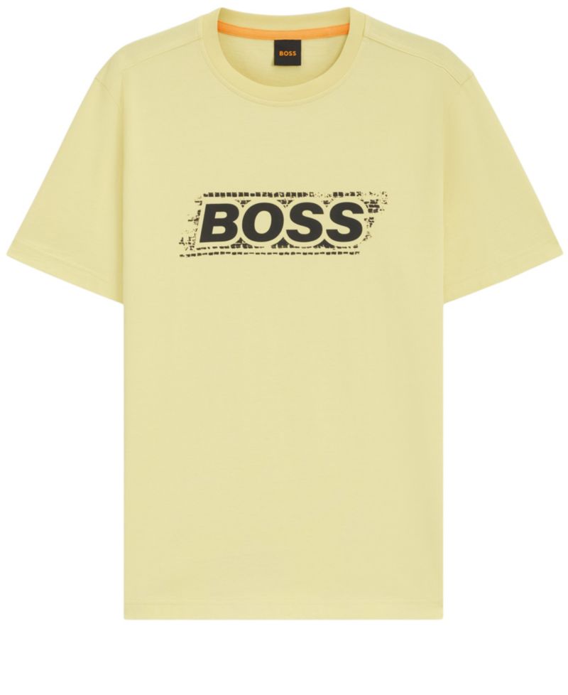 Men's Logo Artwork Cotton-Jersey T-Shirt