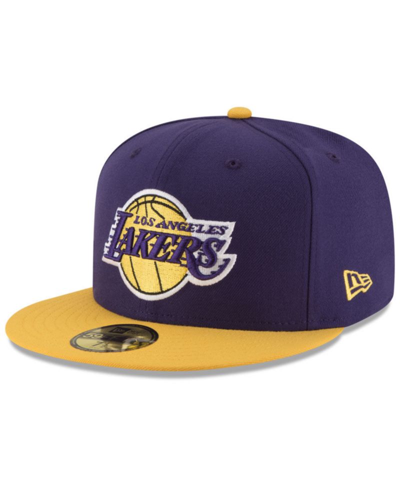 Los Angeles Lakers Basic 2 Tone 59FIFTY Fitted Cap