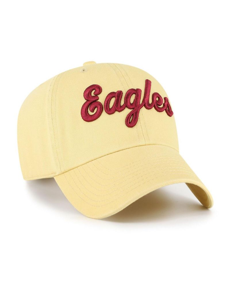 Men's Light Gold Boston College Eagles Clean Up Adjustable Hat