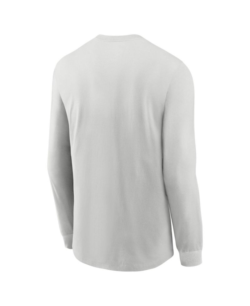 Men's Ohio State Sideline Slogan Long-Sleeve Crewneck T-Shirt